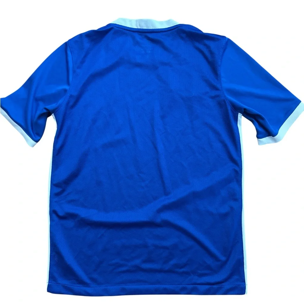 Nike Dri-Fit Youth Boys Blue Athletic Shirt Size XL Lightweight Breathable‎ Nike